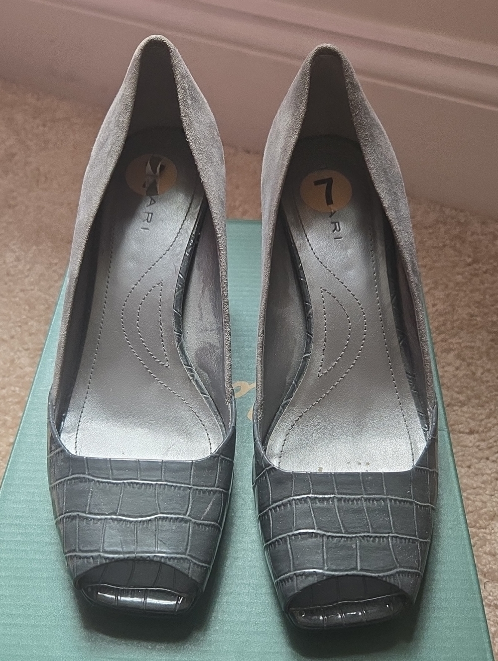 Grey Tahari Women's Peep-Toe Heels